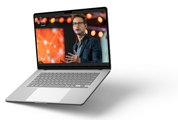 Asistente usando la app CODEa Events