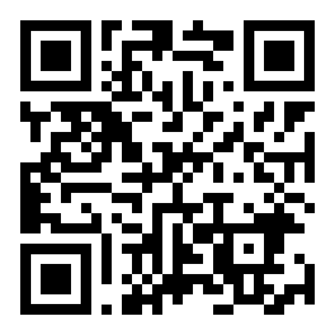 Código QR para descargar la app